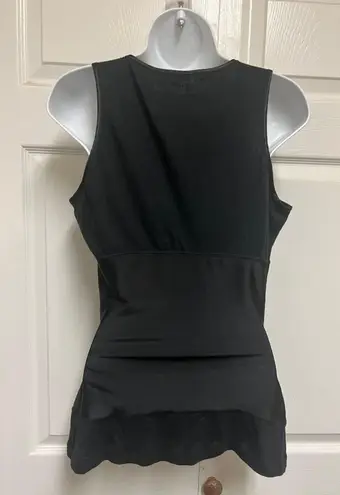 I AM Yummie Black Cotton Scoop Neck Shape Wear Tank