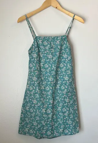 American Eagle AE Tie Back Dress Floral Mini