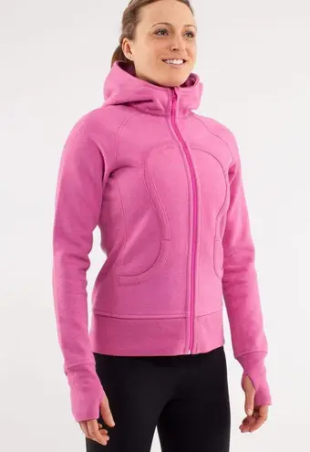 Lululemon Pink Scuba Hoodie