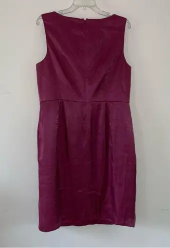 Coldwater Creek  Faux Wrap Sleeveless Midi Dress Size 16