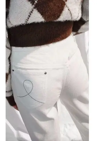 House of Sunny The 70/30 Cargo Trousers in Milk