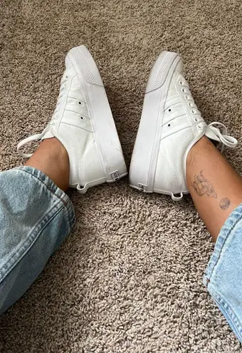 Adidas White Platform