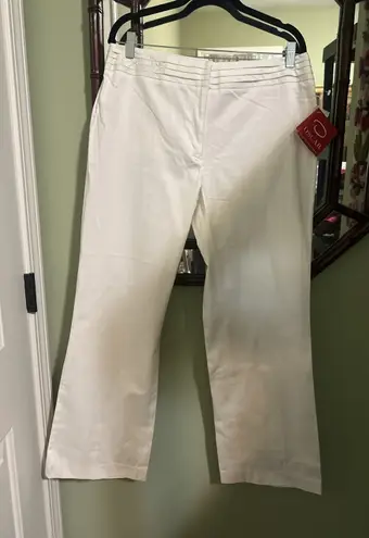 Oscar de la Renta Women's Pants Off White NWT 12P