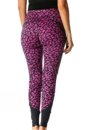 Lululemon  Size 6 Drop It Like Its Hot Wunder Under Purple Cheetah Leggings Set - Image 4
