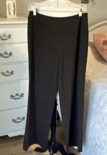 Talbots  Brown Dress Pants Stretch Wide Leg