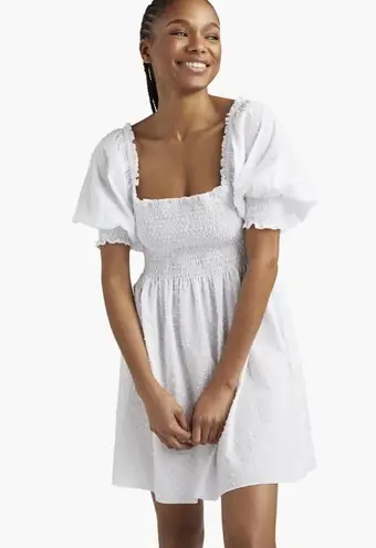 Hill House The Athena Nap Dress in white sz XS