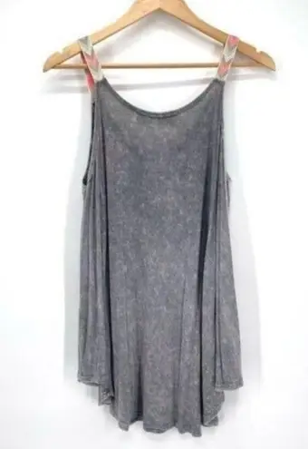 Vintage Havana Women's Cold Shoulder Burnout Distressed Top