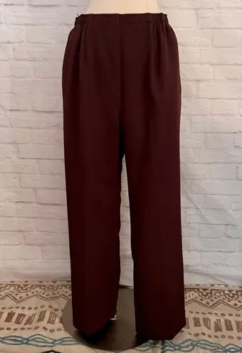 draper's & damon's Chocolate Brown Tailored Pants