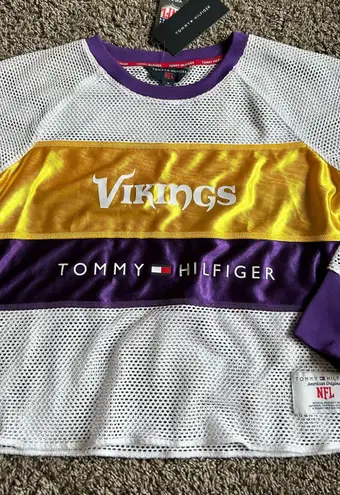 Tommy Hilfiger NFL Vikings Mesh Top