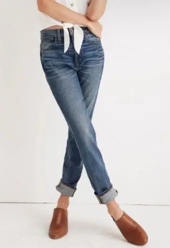 Madewell  The Petite High-Rise Slim Boyjean in Frisco Wash Size 23P