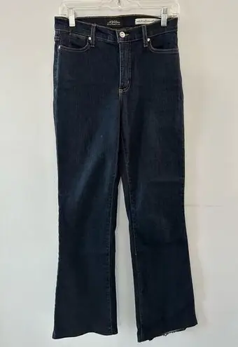 NYDJ Jeans Women's 4 Dark Wash Bootcut High Rise Denim Not Your Daughters