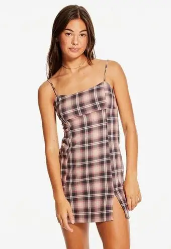 Aeropostale Plaid Scoop-Neck Slim Dress - NWT - Size Large