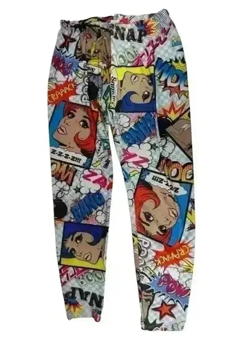 Rainbow Sandals Rainbow Unisex Comic Art Pajama Pants Multicolor