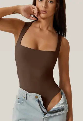 Brown Bodysuit