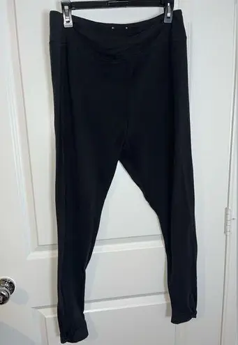 SO Women’s Sz XL Black Basic Essential Ankle Keyhole Cut-Out Fitted Leggings