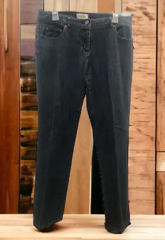 Talbots Vintage  Petites Straight Leg Mid Rise Denim Blue Jeans Womens 10P