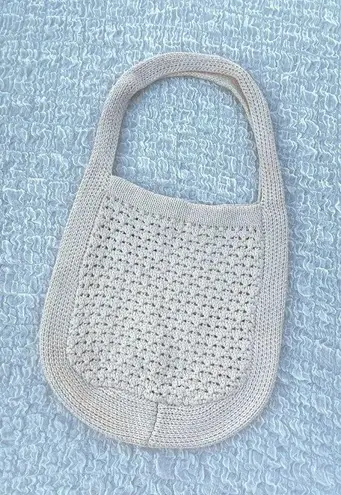 NWOT Knit Crochet Tote Bag