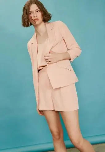 Skies Are Blue Curvy Pink Blush Blazer Size 2X NWT. 1242