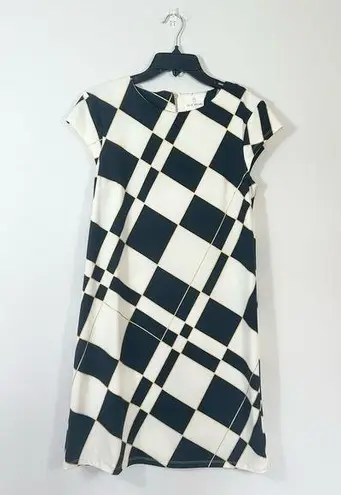 Julie Brown Women’s Stylish Black and White Checkered Dress