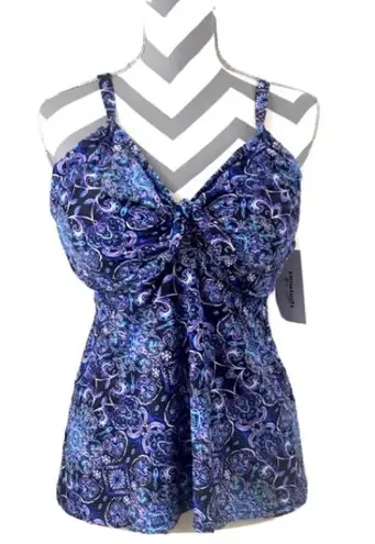 Swimsuits For All Paisley Tankini Top