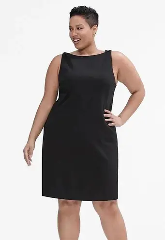 MM.LaFleur M.M.LaFleur The Lydia Dress Textured Ponte Cinder Grey Knee Length Size 16 NWT