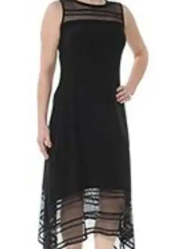 American Living Jersey Sheath Midi Dress black size 2 (MSRP $89)
