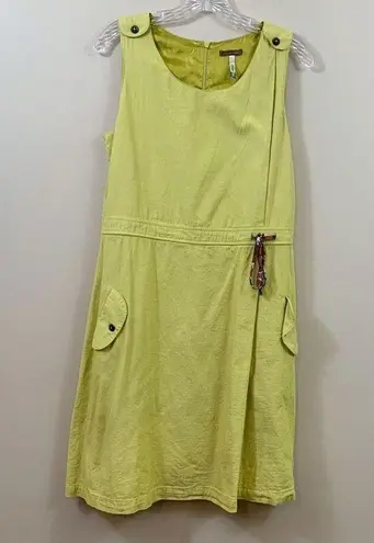 Matilda Jane Clothing You&Me Henry Lime Green Sleeveless Dress