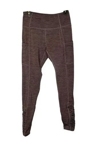 Mondetta women’s activewear plum leggings Size Small