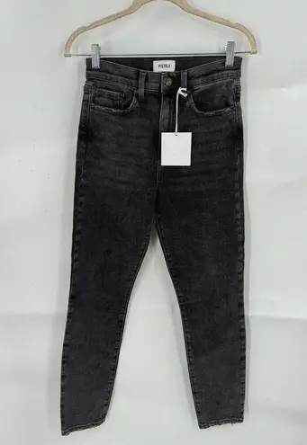 Pistola  Jeans Women 26 Charcoal Memento Cara High Rise Vintage Skinny Denim