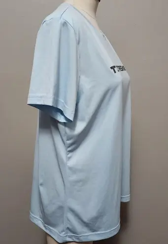 Tunaskin light blue echo performance short sleeve tee size xl