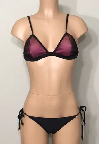 Wildfox New.  rainbow mesh bikini set. L-top/M-bottom - Image 1