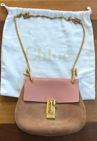 Chloé Small Drew camel/rose