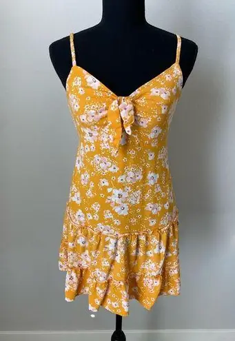 Lila Rose Lily Rose Yellow Sundress Size Small Worn one time.