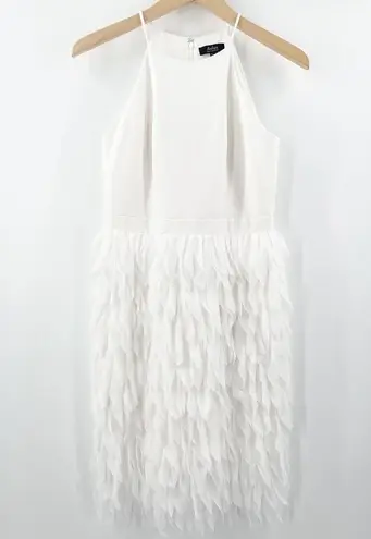 Aidan Mattox NEW AIDAN BY AIDEN MATTOX Dress Size 2 Tiered Halter Bridal Wedding Bride NWOT