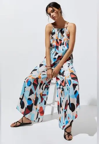 Anthropologie  womens sleeveless Breezy‎ Wide-Leg Jumpsuit size  XS - Image 1