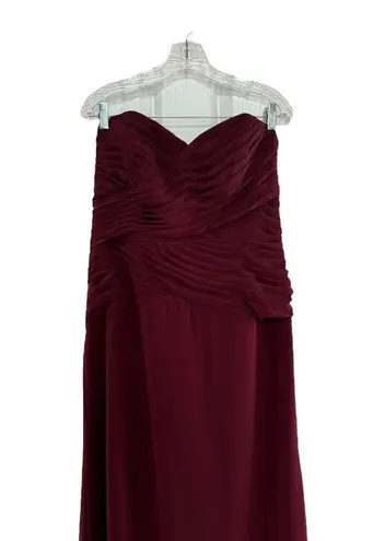 Alfred Angelo NWT  7381L Sweetheart Bridesmaid Dress in Mahogany size 18