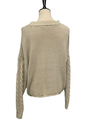 RDI Tan Knit Long Sleeve Sweater