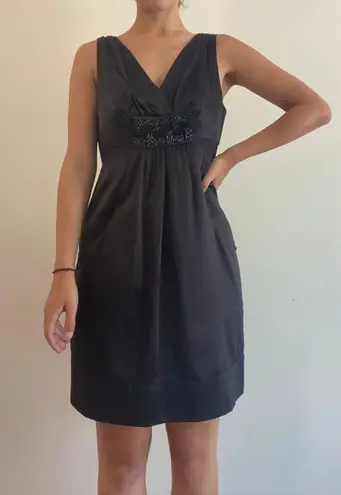 BCBGeneration Black Satin BCBG Dress