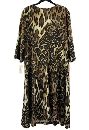 Roz & Ali Women's Animal Print Dress
