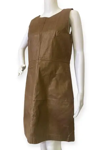 Badgley Mischka Leather  Knee-Length Dress