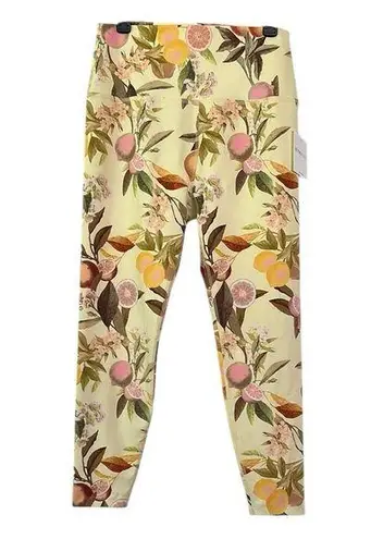 Beyond Yoga Olympus High Waist Leggings Limoncello Leafy Citrus NEW Size XL