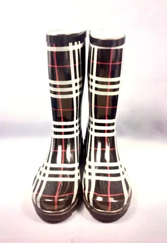 Wet Weather Rain Boots Black Size 8