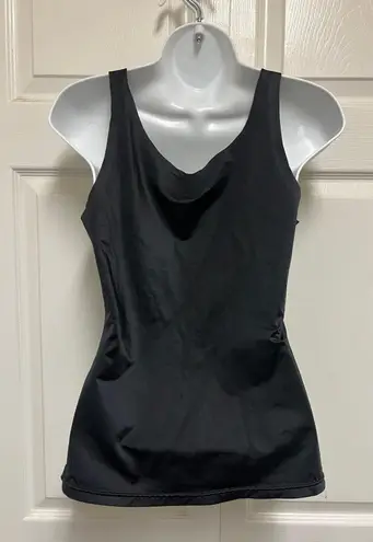 Maidenform Flexees Black V Neck All Day Shaper Tank