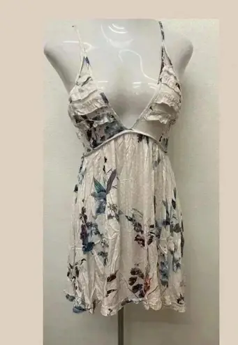 🆕Floral Spaghetti Straps Mini Dress L🆕 Multi Size L