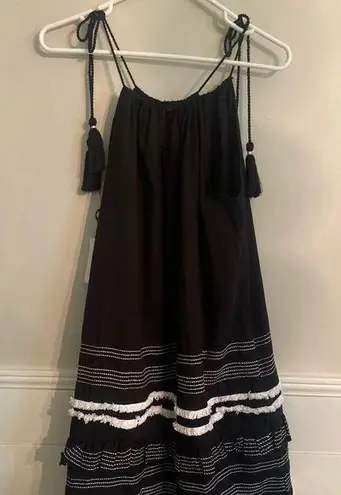 FOR THE REPUBLIC NWT Summer Dress Sz Small Boho Sleeveless Black White …