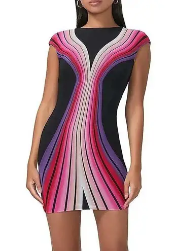 AFRM Mabel Open Back Mini Dress Size Small Black