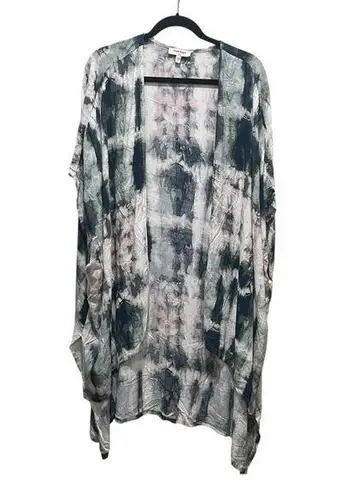 Haute Hippie Tribe Tie Dye Kimono Duster Multicolor Women’s Size Large