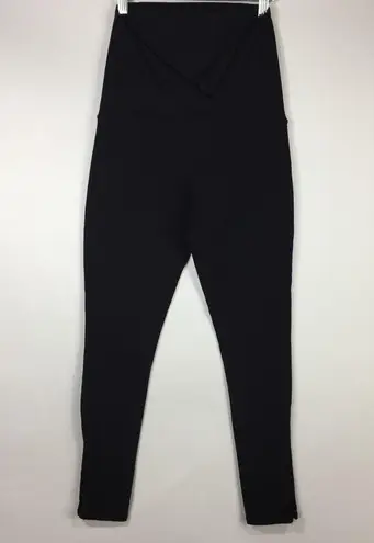 Ingrid & Isabel Everyday Ankle Zip Over the Bump Maternity Legging Black Size undefined