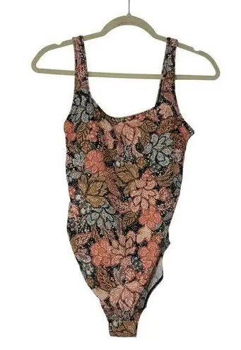 A pea in the pod NEW Maternity Bathing Suit One Piece Floral Boho Resort Size S