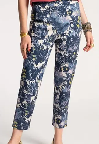 Frances Valentine Lucy Pant in Navy Oyster Sz. 10 Blue
